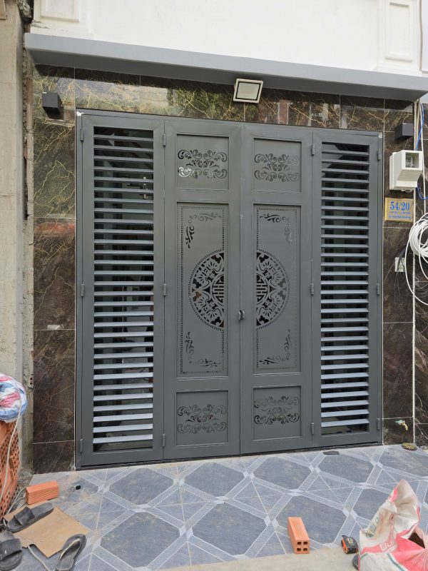 Quy trình cắt laser hoa văn thép